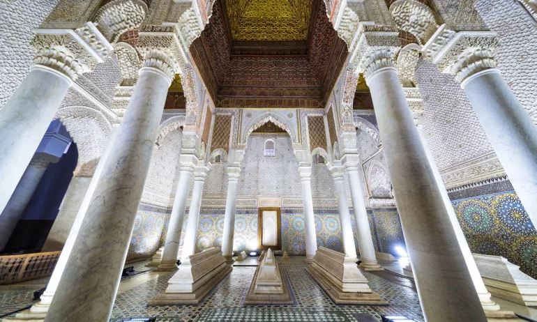 Les Tombeaux Saadiens interieur